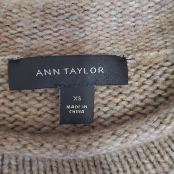 Ann Taylor | Roll Neck Wool Blend Warm Sweater - Picture 5 of 6
